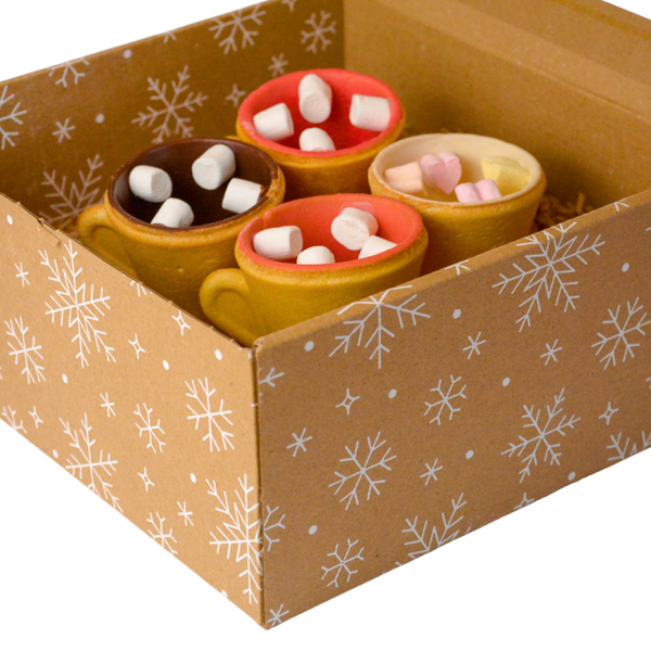 Ēdamās zefīra krūzītes 4 gab.