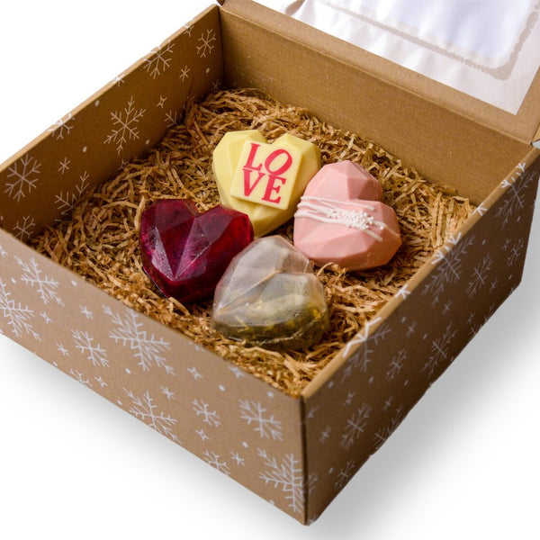 Šokolādes un tējas sirsniņu komplekts